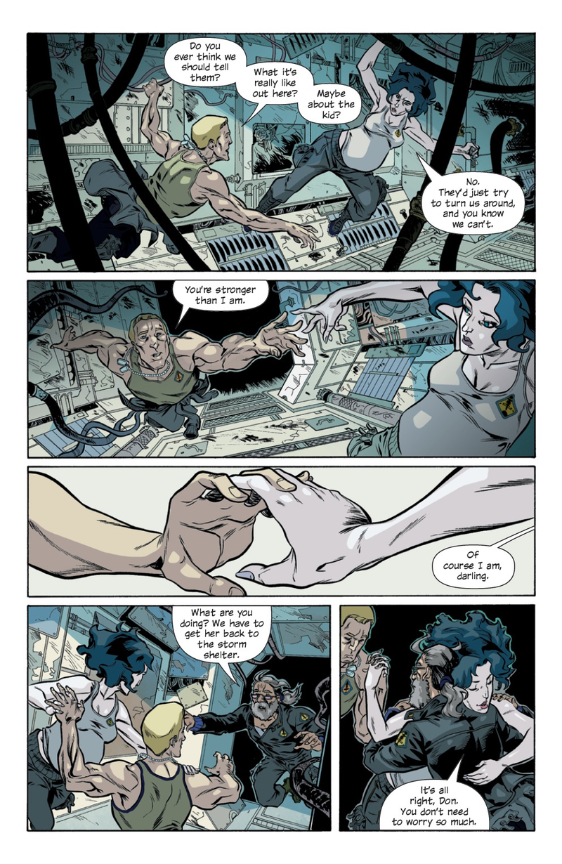 Illustration for article titled Read the first issue of Letter 44, the comic everyone's raving about